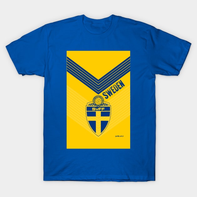 Sweden T-Shirt by GenaroW